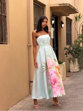 open lace back dress ELLIATT | Laurel Sleeveless Maxi Dress